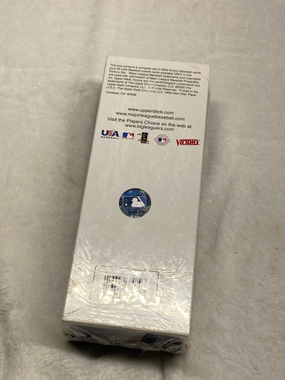 2000 Upper Deck MLB Baseball Cards: 440 MLB cards + 26 Team USA cards New In Box - Picture 2 of 2